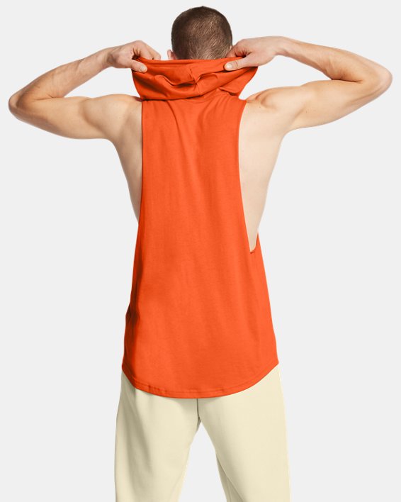 Project Rock Men's Sleeveless Hoodie | Under Armour Project Rock Men's Sleeveless Hoodie | Under Armour